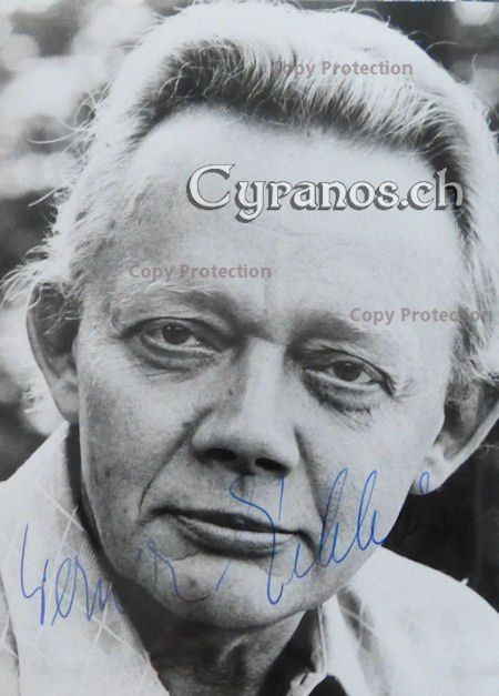 Autografi: Werner Eichhorn (1922-2005) Schauspieler - Autogramm – Usato da Dietikon venduto da immortal-stars