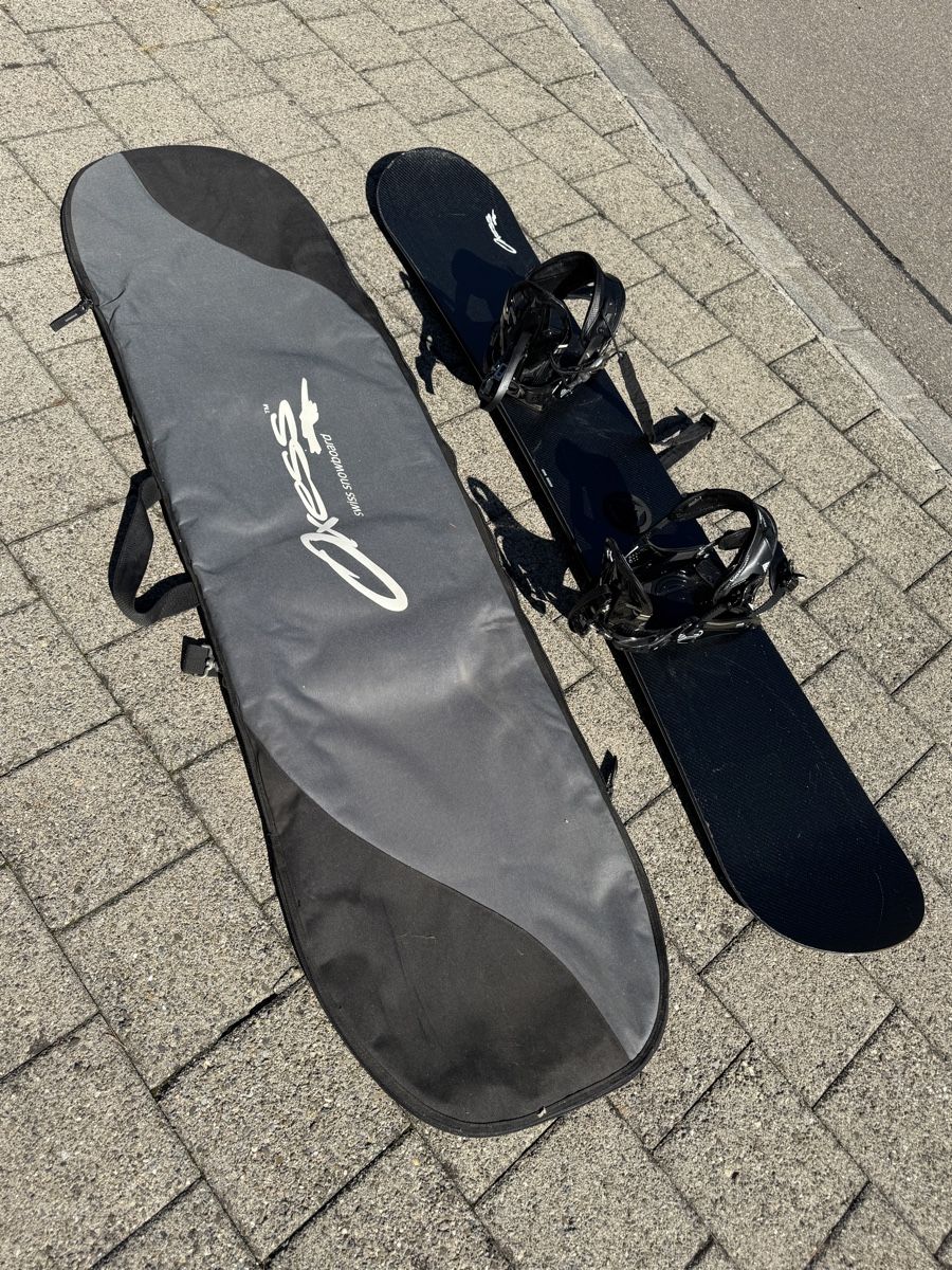 Board: OXESS Snowboard inkl. Bag – Usato da Wolfhausen venduto da FamB 4