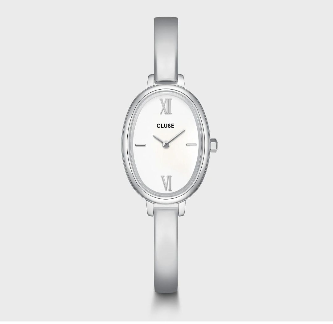 Cluse Orologi: Cluse Armbanduhr oval Silber  – Nuovo (secondo la descrizione) da Niederhelfenschwil venduto da usa001 2