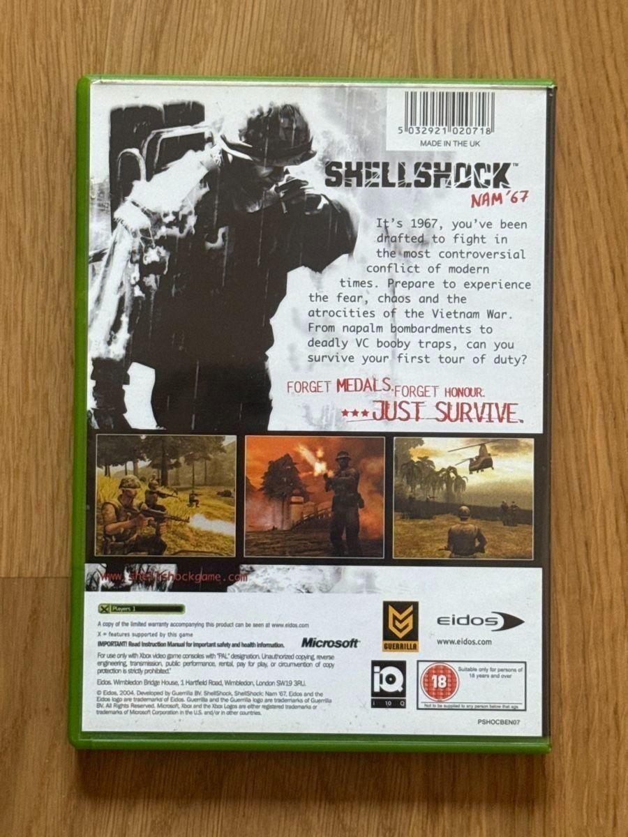 Giochi: Shellshock Nam 67 - CIB - Xbox – Usato da Uster venduto da GamesAndStuff 2