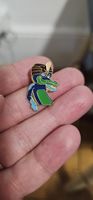 Pin's Vintage BD Kébra - Crocodile Fakir Turban - Signé Jano