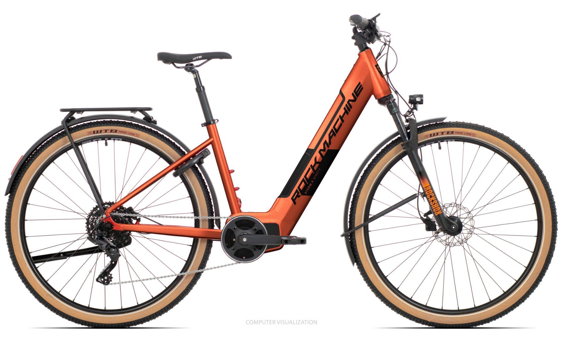 Rock Machine Biciclette: RM Storm e90-29 Easy Entry Touring (90Nm) – Nuovo e nell'imballaggio originale da Oberarth venduto da onido