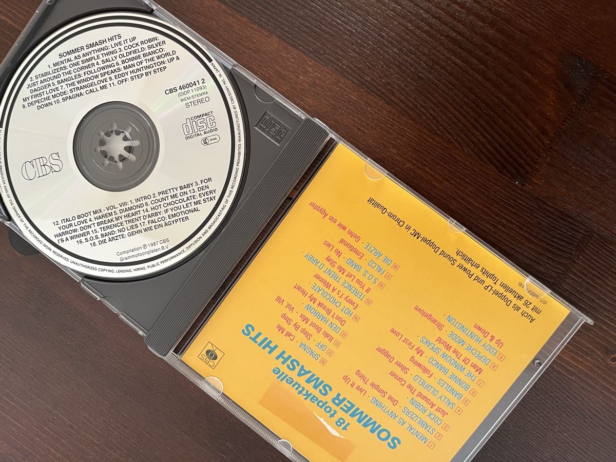 CD: Sommer Smash Hits CD – Usato da Kilchberg ZH venduto da celinaemi 2