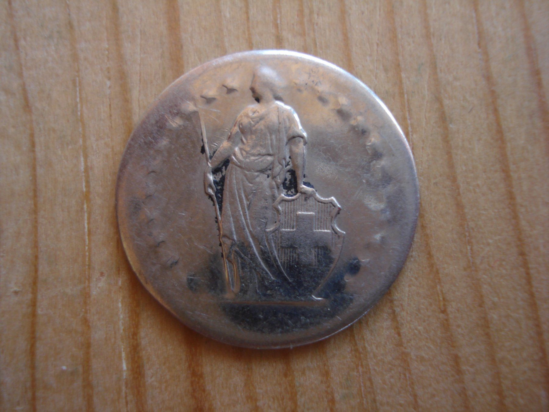 Tutti le monete: (P2) 1/2 Franken 1968 spéciale – Usato da Erlach venduto da Net-Coins 1