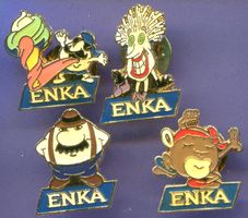 4 Pins  ENKA   Waschmittel