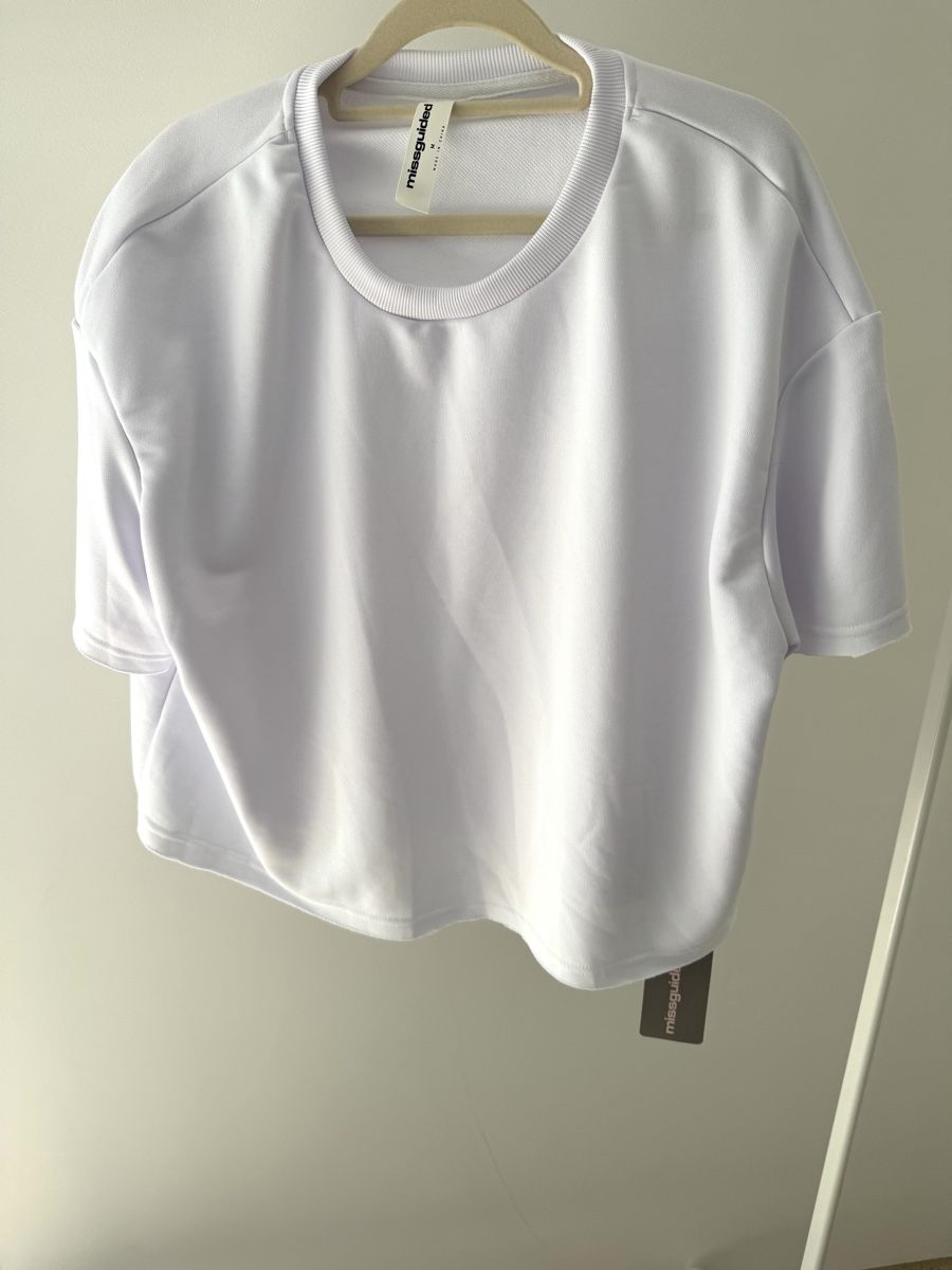 T-shirts: Missguided oversized white T-shirt – Neuf avec emballage d'origine à Zürich par di_archive 3