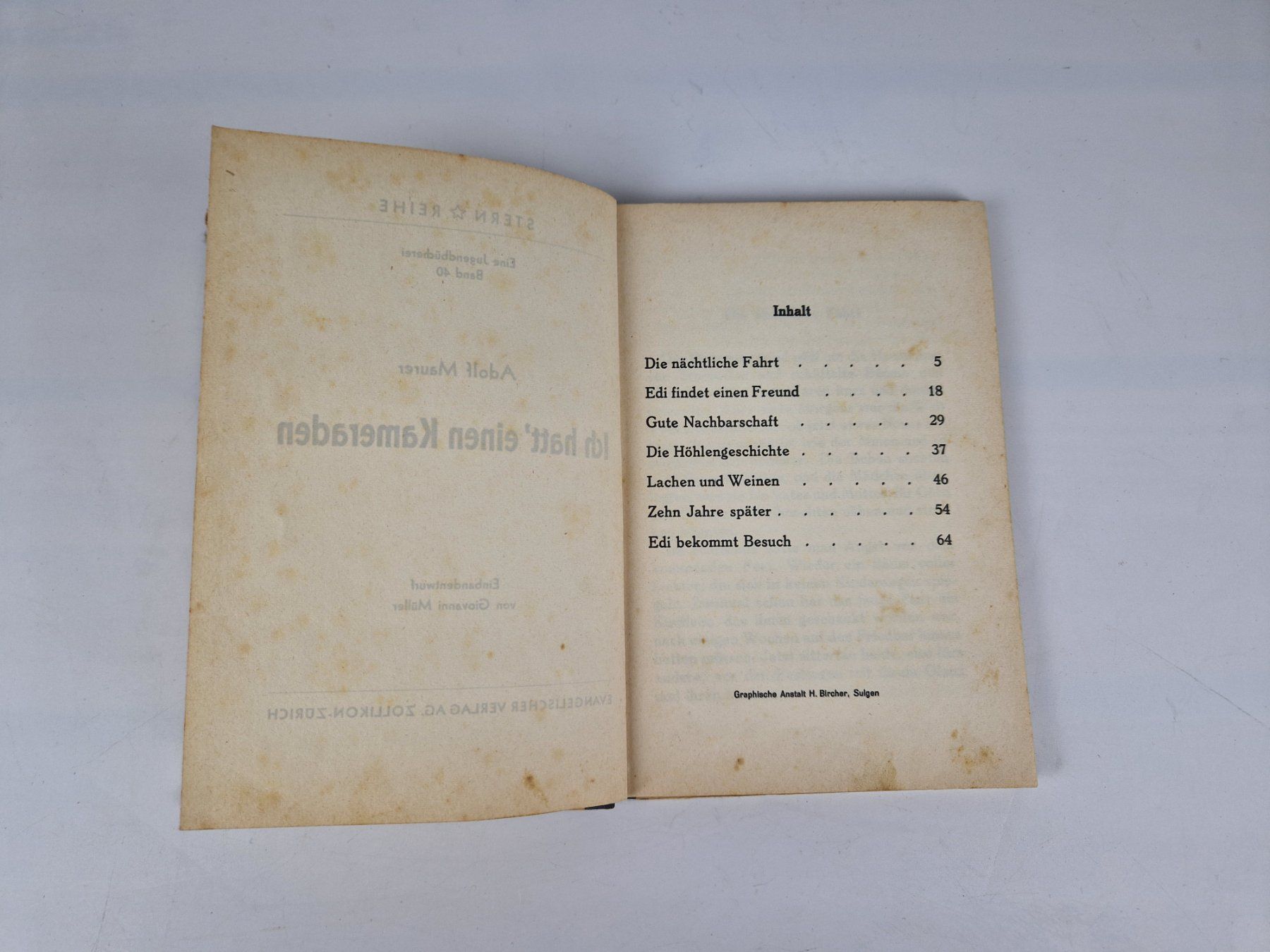 Libri: ADOLF MAURER "Ich hatt' einen Kameraden" – Usato da Muhen venduto da Restwert_Muhen 5