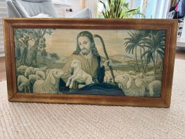 Heiligenbild Jesus der gute Hirte