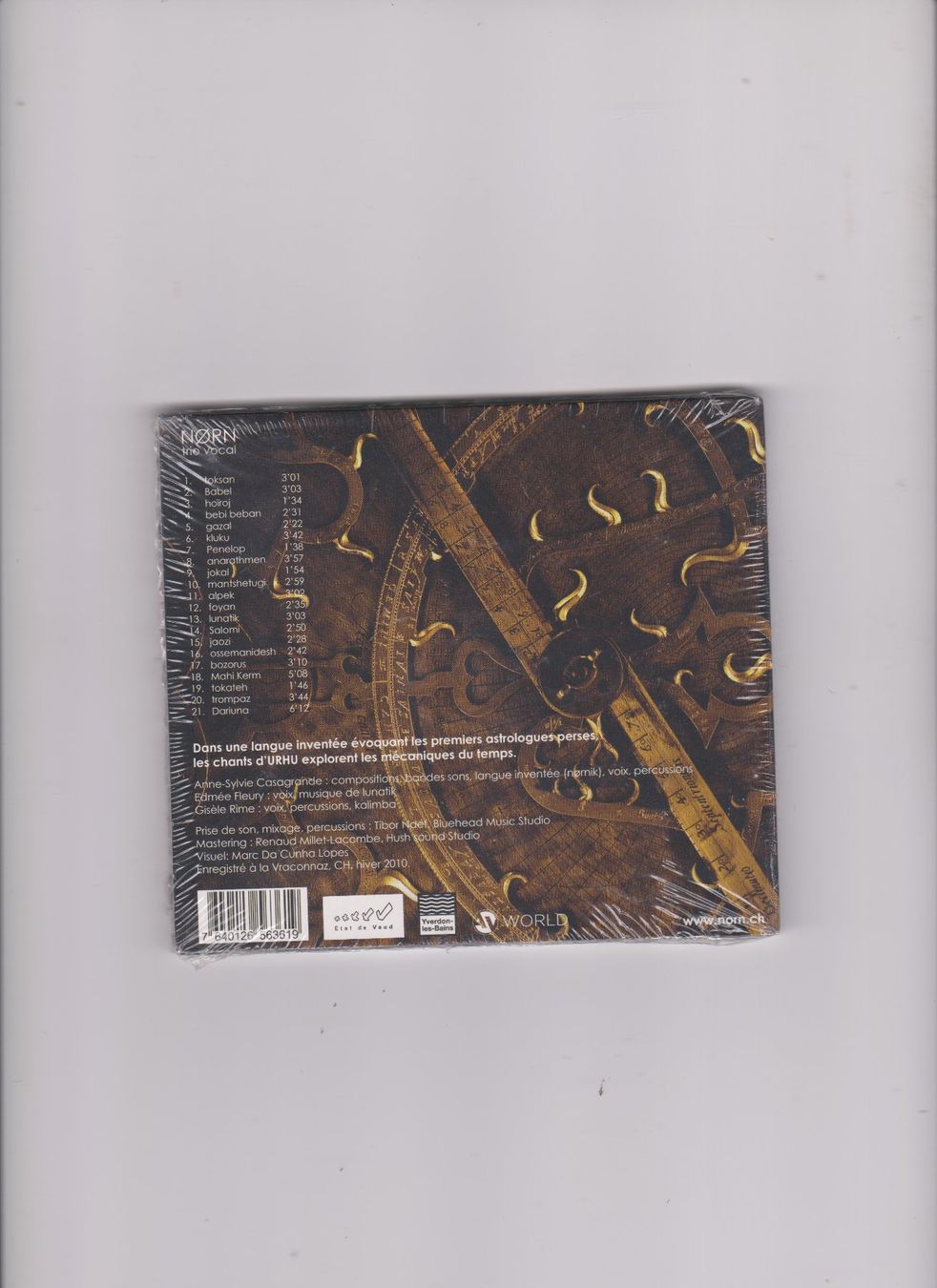 CDs: CD NÖRN URHU NEUF – Neuf avec emballage d'origine à Bex par Canouille 1