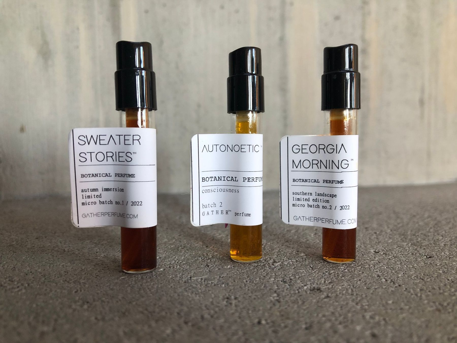 Profumi & Eau de Toilette: Gather Perfume, 1 ml Parfüm Sample, 3 Stück – Usato da Nuglar venduto da liboll 2