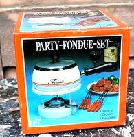 Fondue Set aus Gusseisen schwere Qualität