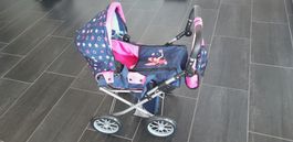 Puppenwagen mit Zubehör