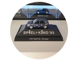 VW GOLF III EUROPE - Werbemodell / Modell Herpa 1:87