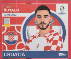 EURO 2024 Topps sticker CROATIA CRO 7 SUTALO