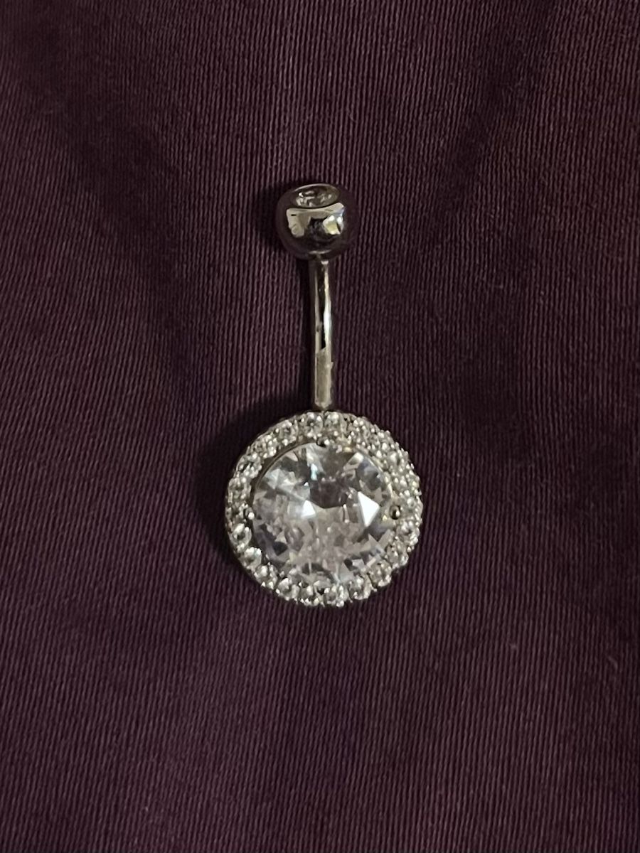 Piercingschmuck: 925 Silber Bauchnabelpiercing 8mm Zirkonia – Neu (gemäss Beschreibung) aus Winterthur von chiaraelisa93 1