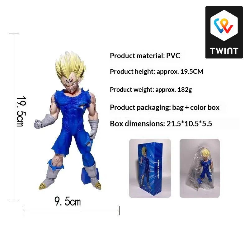 Figuren: Figurine Dragon Ball Super Majin Vegeta – Neu und originalverpackt aus Saignelégier von onekeystore 2