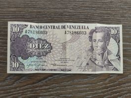 Venezuela 10 Bolivares 1980 !!!!!