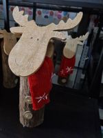 Große Shabby Chic Holzdeko Weihnachten