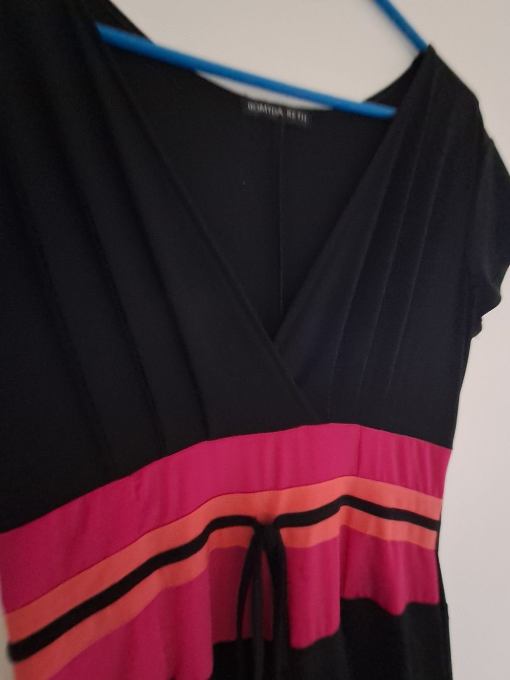 Vestiti: Romyda Keth Robe noire rayures roses orange taille M  – Nuovo (secondo la descrizione) da Aubonne venduto da erinrose 2