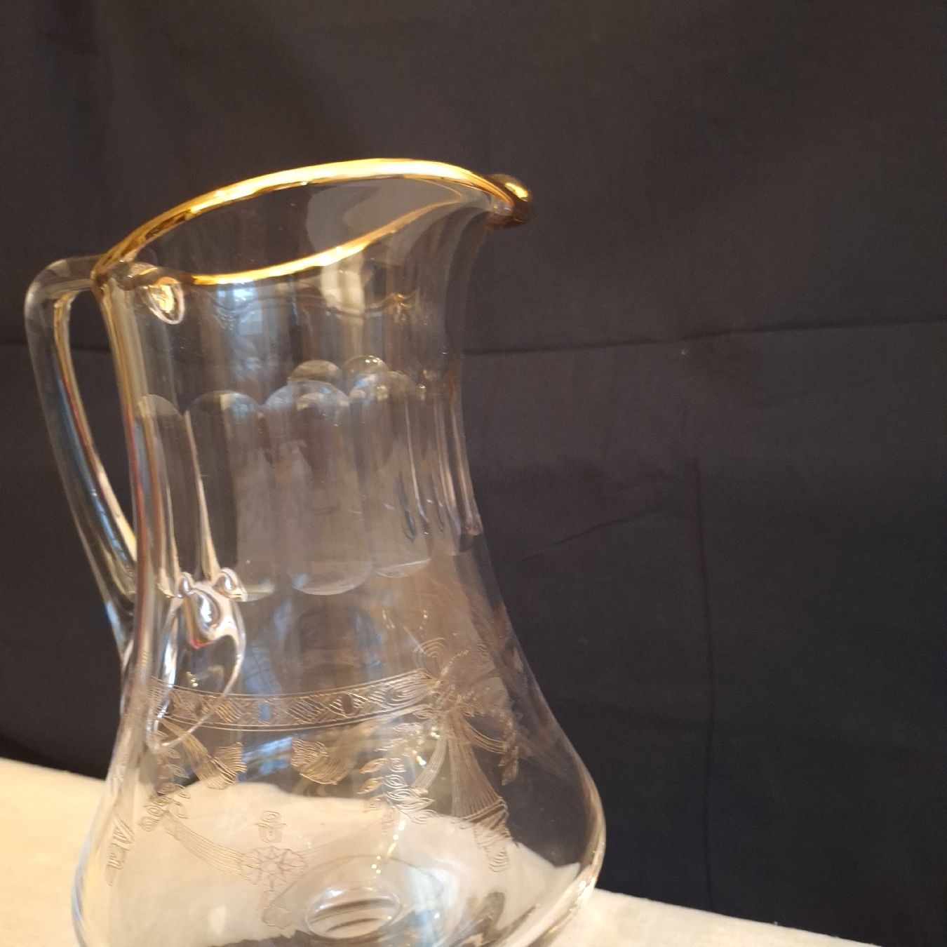 Caraffe: Versand möglich! Grosse, elegante Karaffe, Krug – Usato da Winterthur venduto da Goldpipau 5