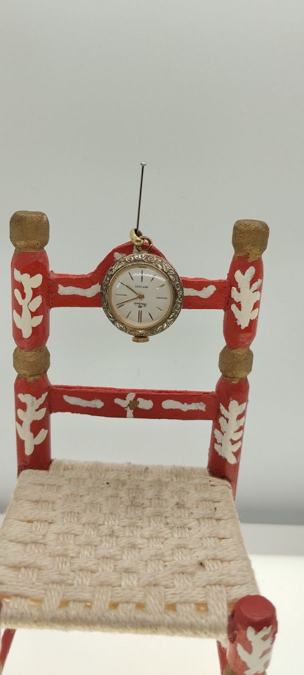 Ciondoli: Pendentif montre vintage argent – Usato da La Chaux-de-Fonds venduto da jac_9llg 1