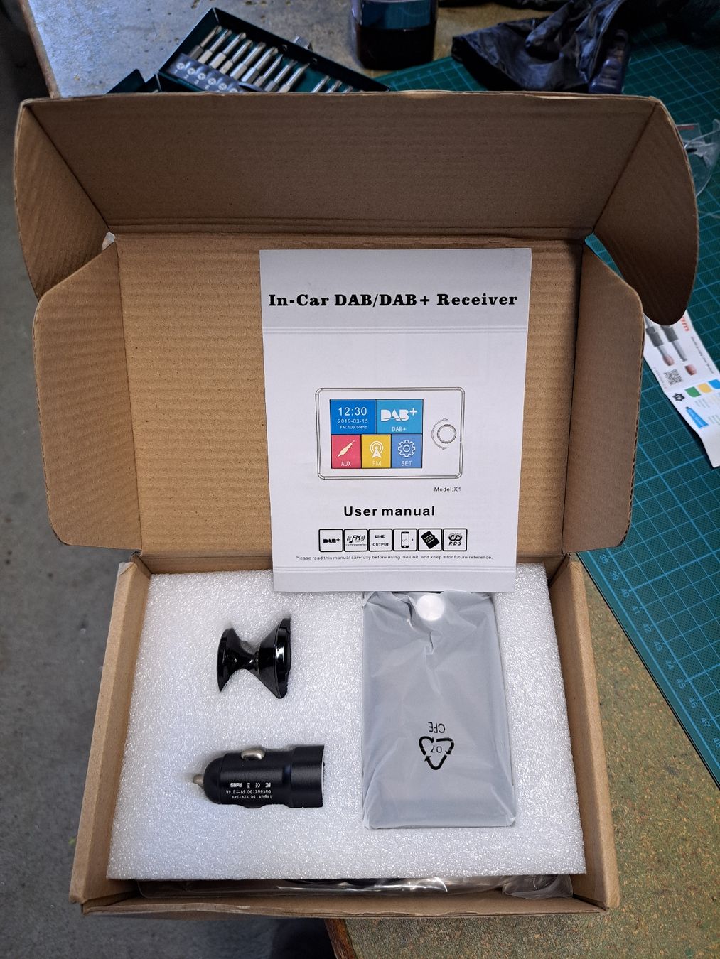 Adapter: DAB/DAB+ Empfänger für Auto – Neu und originalverpackt aus Schänis von Freeride80