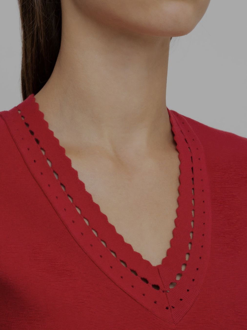 Twinset Vestiti: Twinset Red Knit Midi Dress – Nuovo (secondo la descrizione) da Pfeffingen venduto da Elegant_trend 2