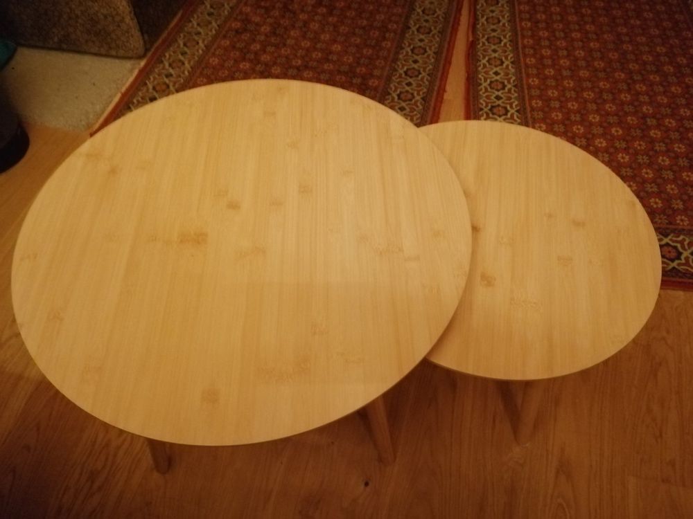 2 tables gigogne en bois JYSK Kaufen auf Ricardo