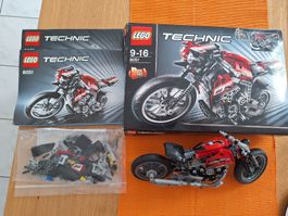 LEGO Technic 8051 Motorrad Top inkl. OVP aufg.