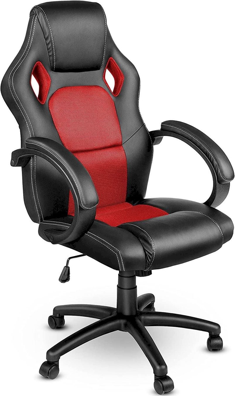 Sedie: TRESKO Racing Chefsessel schwarz/rot – Nuovo e nell'imballaggio originale da Bottighofen venduto da zaap