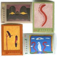 Briefmarken "Malerei". Australien