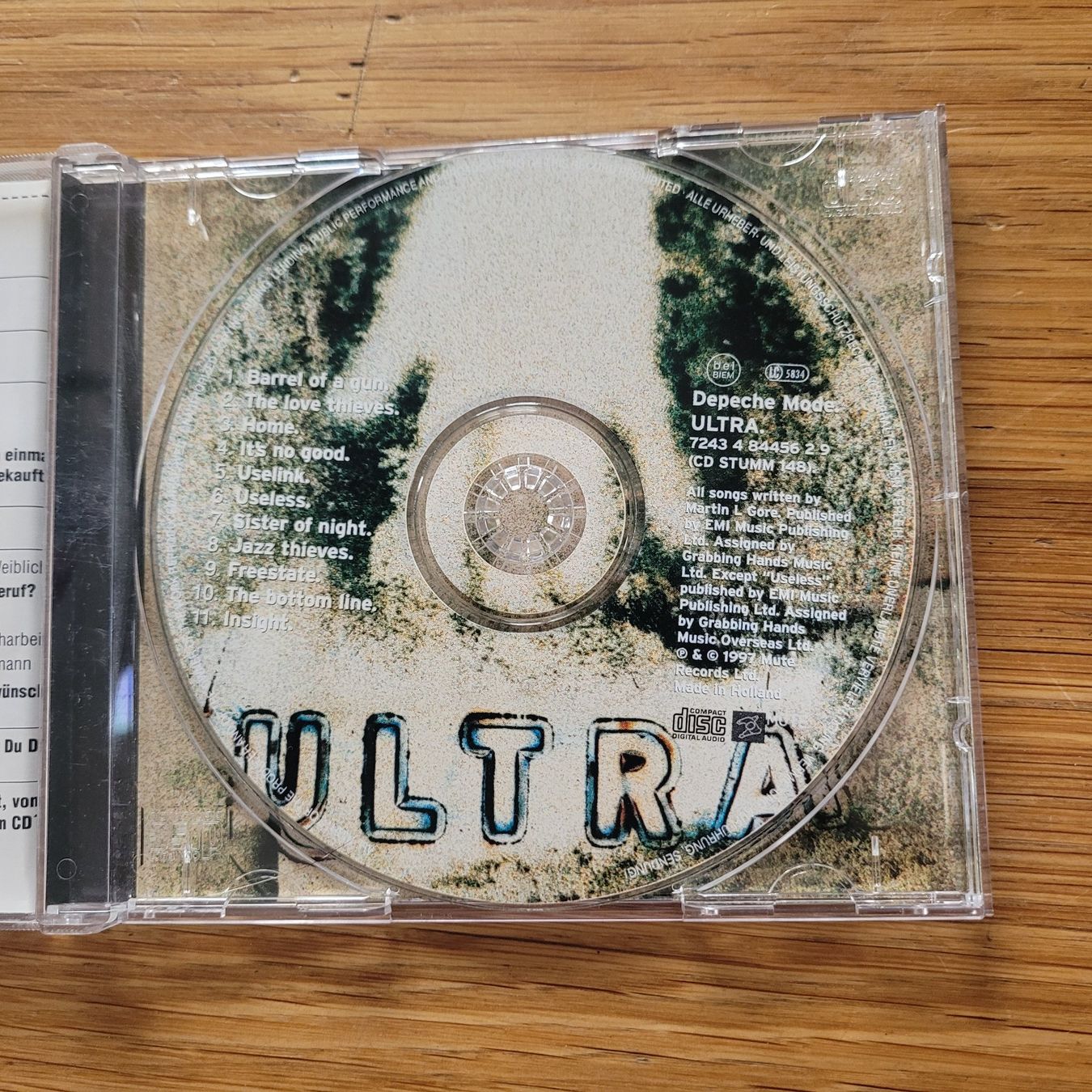 CD: CD Ultra Depeche Mode – Usato da Biel/Bienne venduto da Destockweb 1