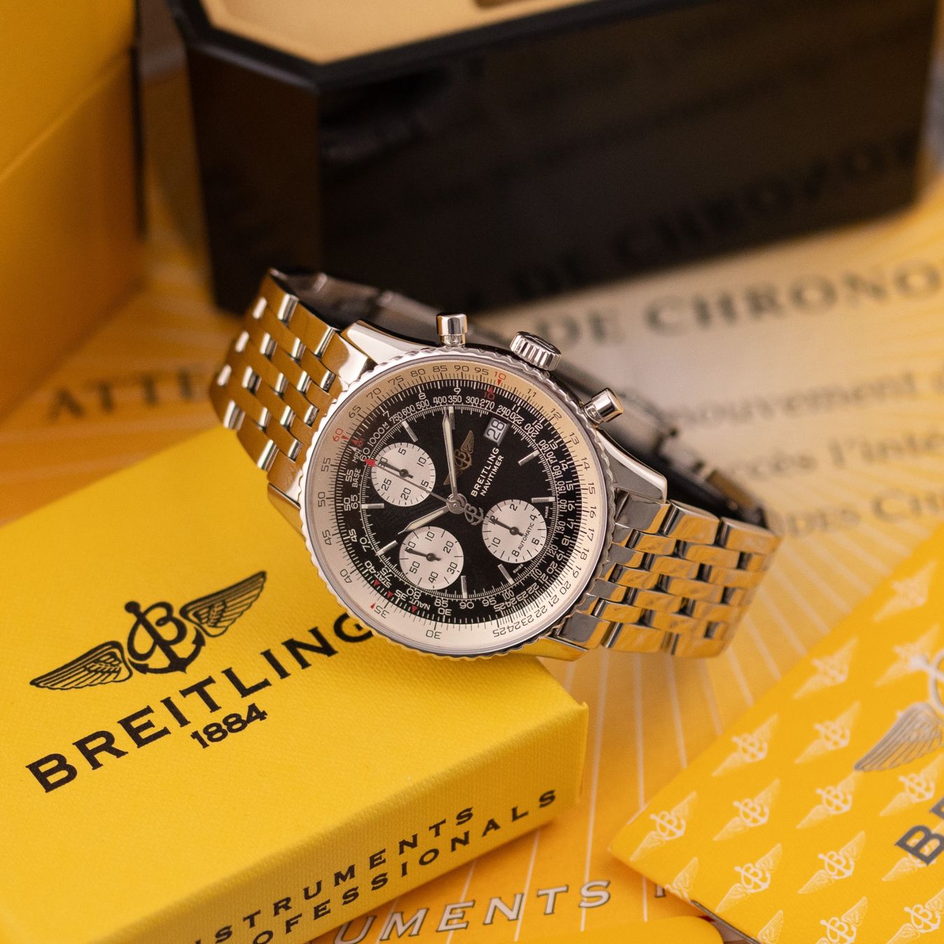 Breitling Orologi: Breitling Navitimer / A13322 / 2003 / Full Set – Usato da Luzern venduto da PrimeSwissTime 2