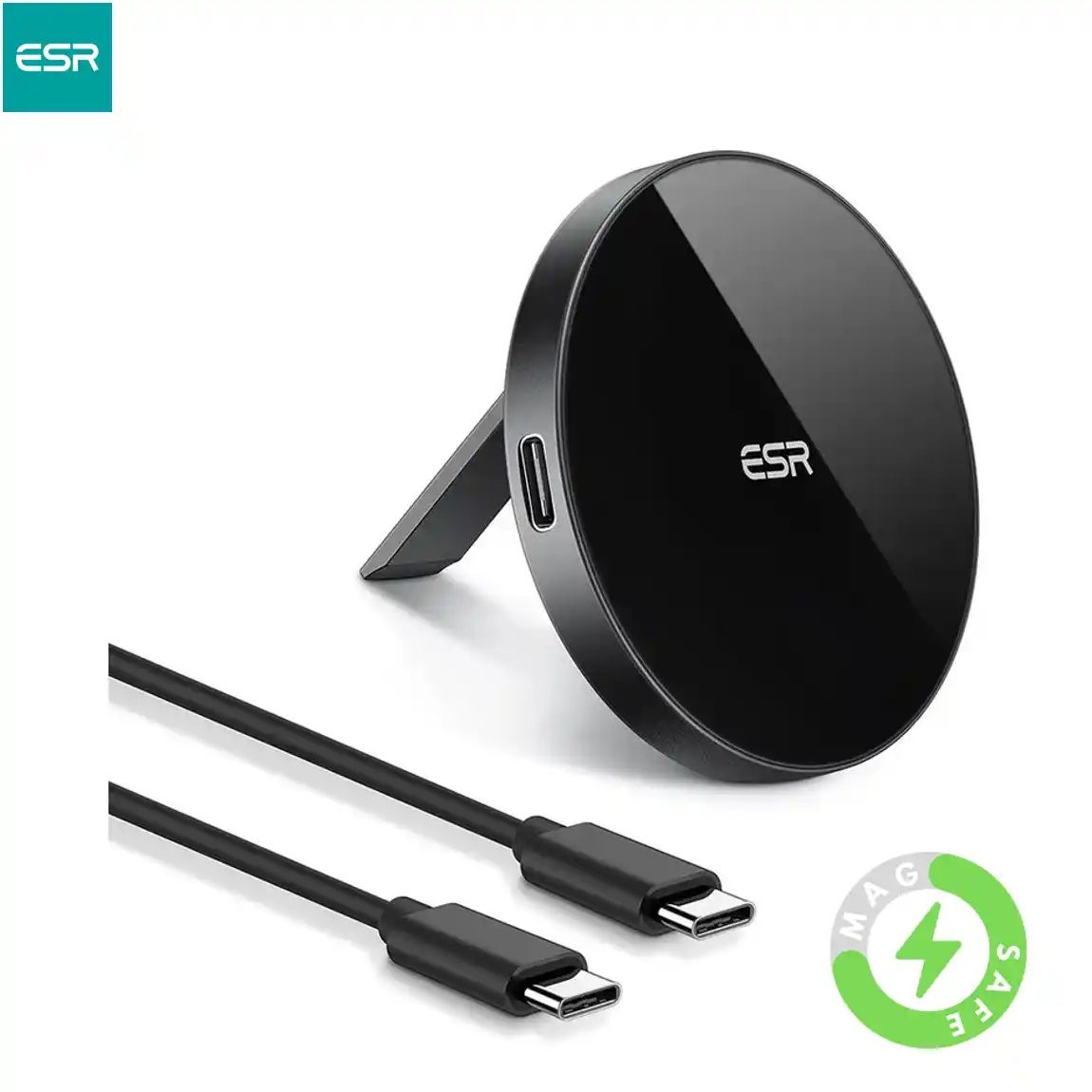 Caricabatterie: MagSafe Wireless Charger - ESR HALOLOCK - Kickstand – Nuovo e nell'imballaggio originale da Reinach BL venduto da s_rohit