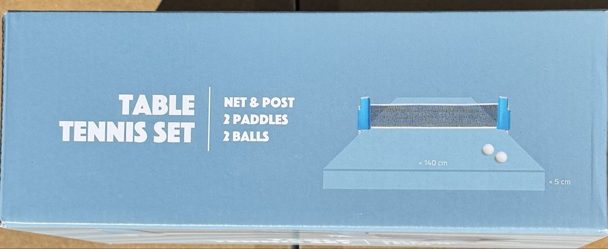 Spiele: Set de tennis de table portatif neuf – Neu und originalverpackt aus Meyrin von cak_5np9 1