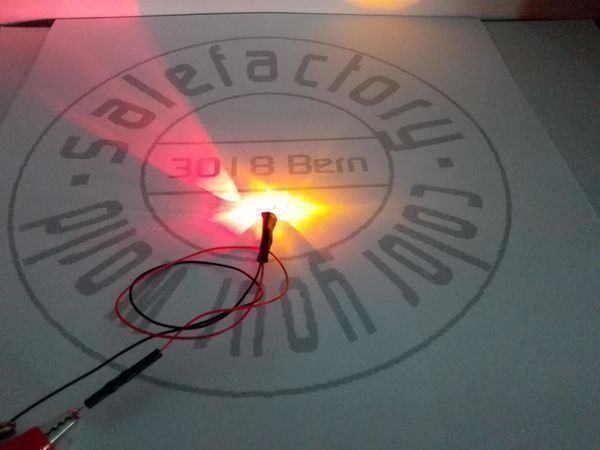 Modellini di ferrovie: FEUER! Flacker-LED klein verkabelt – Nuovo (secondo la descrizione) da Luzern venduto da Salefactory 2