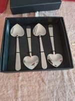 Herzige Tee-Löffel, 4er Set, "The Just Slate", NEU