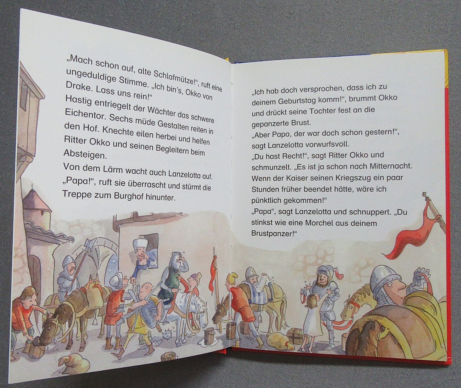 Bücher: Lanzelotta Rittertochter - Das grosse Turnier – Gebraucht aus Auenstein von Padabimbim 2