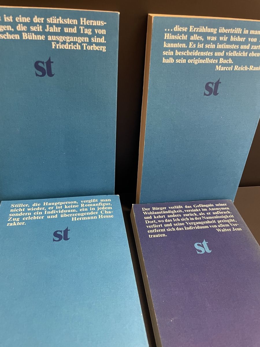 Libri: Max Frisch Stiller 4 Bücher – Usato da Emmenbrücke venduto da Ladyboutique 4