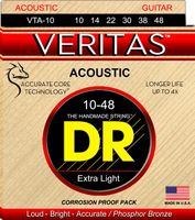 DR Acoustic Guitar Strings VERITAS 10-48