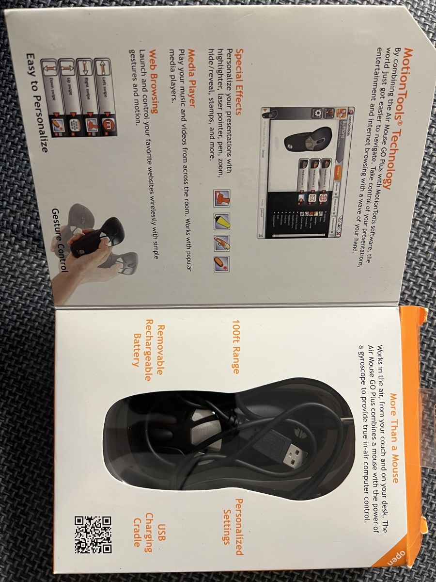 Mouse: LuftMaus Gyration Fernseher und Computer – Usato da Moosseedorf venduto da ram_c65w
