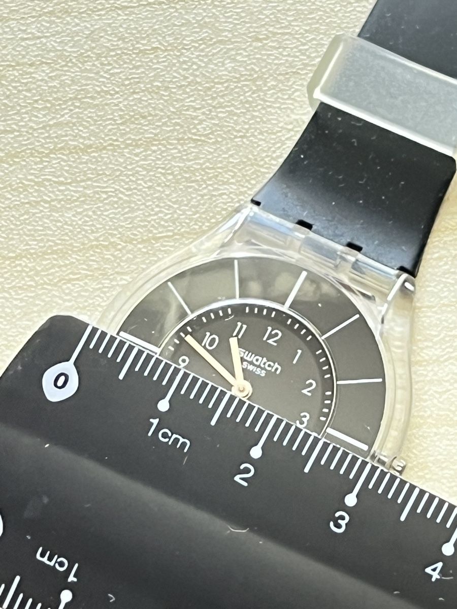 Swatch Uhren: Swatch Skin Uhr schwarz transparent  – Gebraucht aus Grenchen von chththl 3