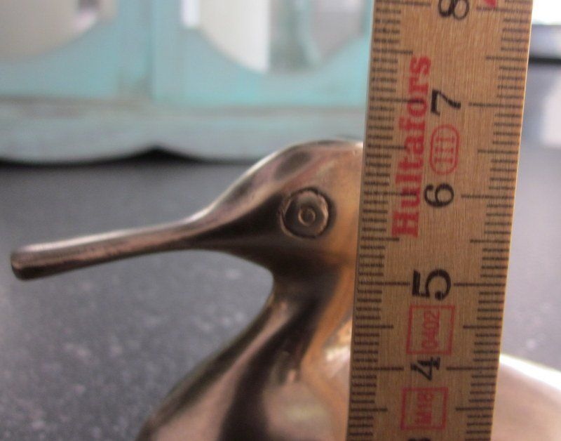 Figuren: Vintage Messing Ente, Briefbeschwerer, Deko – Gebraucht aus Bischofszell von raika 9
