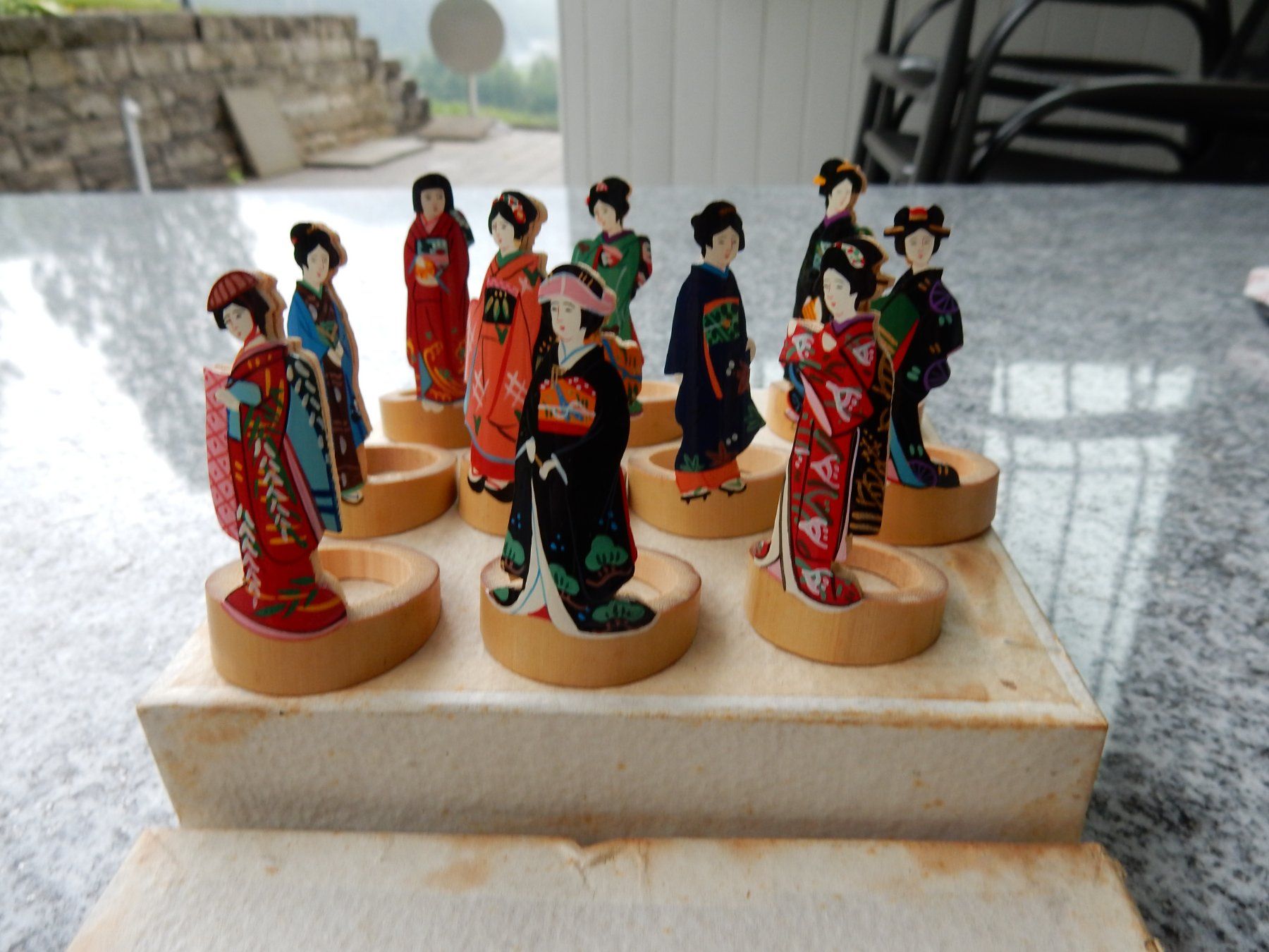Tutte le decorazioni: Japanische Kunst (Bamboo Menu Stand) – Usato da Mühlethal venduto da Buntfarbe