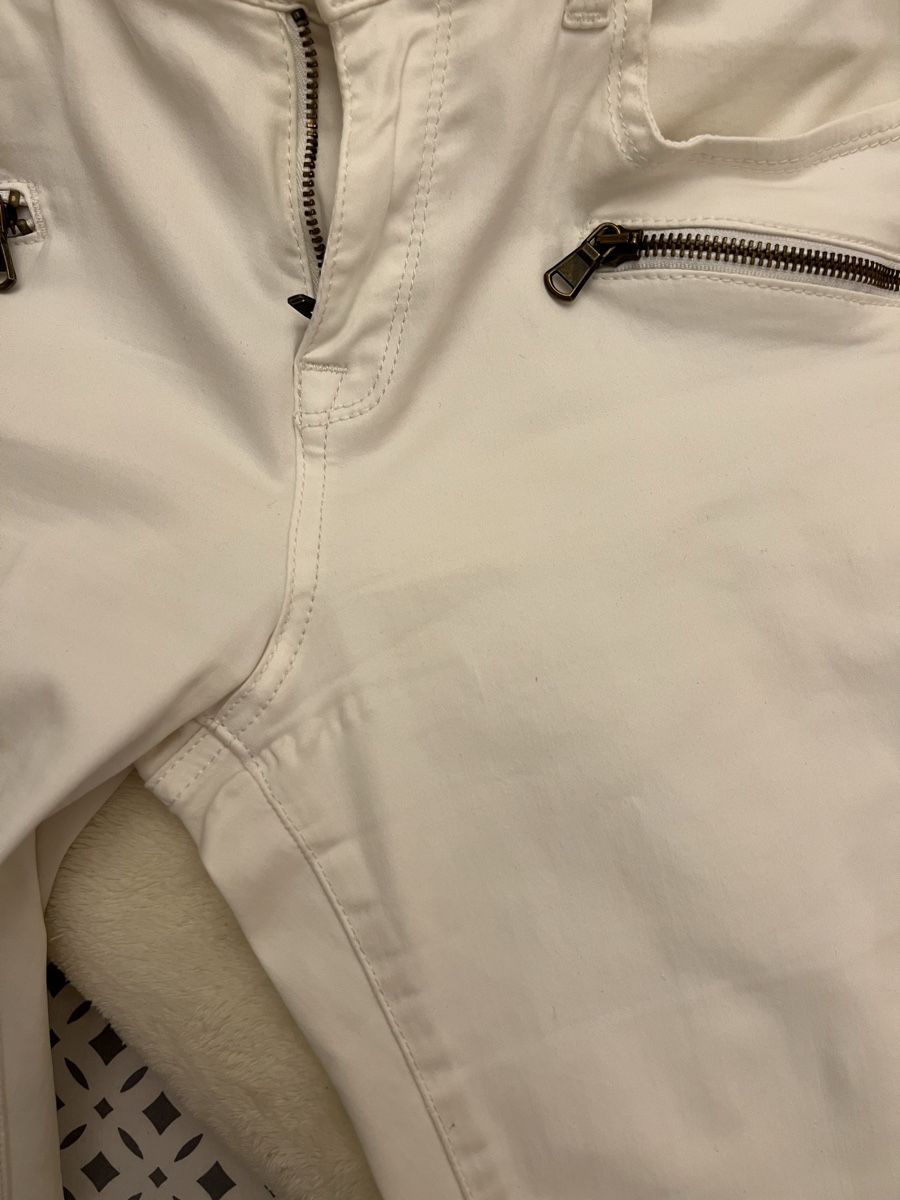 Jeans: Weisse Jeans mit Beschichtung Gr 36 – Usato da Basel venduto da Ksjusha 3