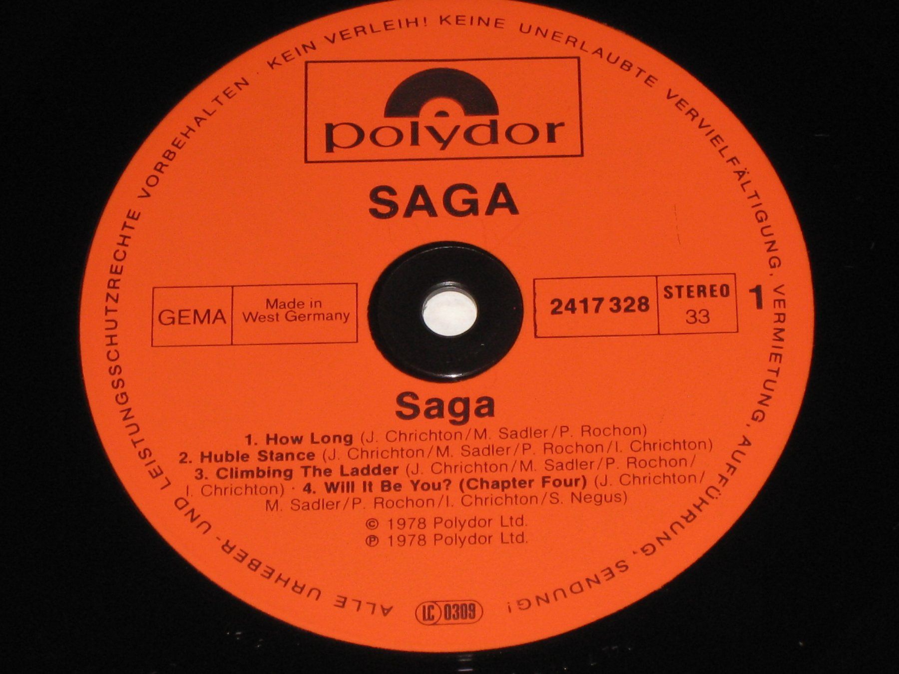 Dischi in vinile: LP - SAGA - SAGA – Usato da Steckborn venduto da Quo7 1