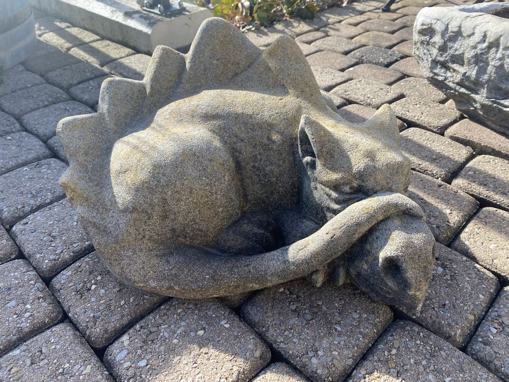 drache figur stein garten Kaufen auf Ricardo