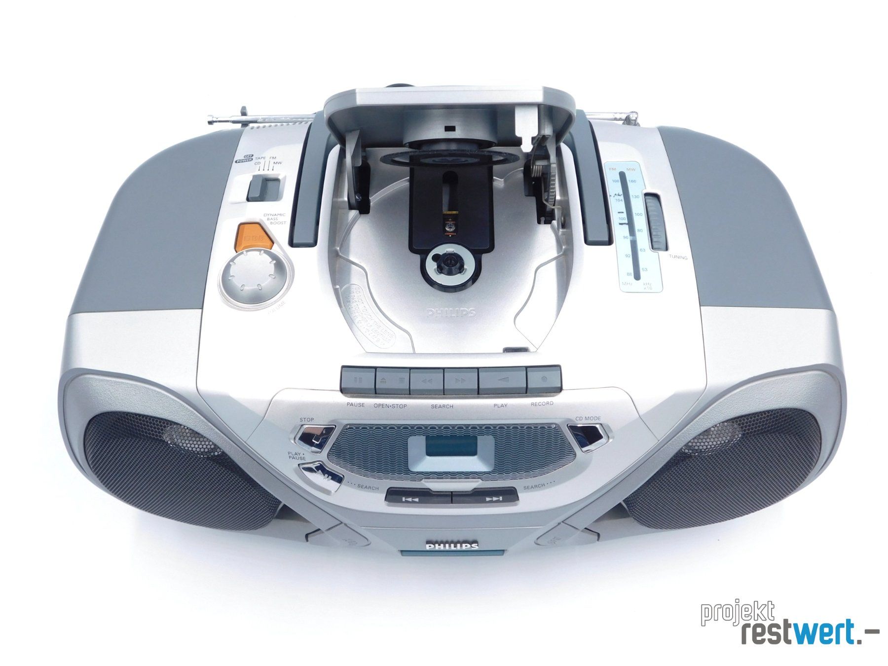 Philips Radio: Radio mit CD- und Kassettenplayer von PHILIPS – Usato da Bülach venduto da restwert_buelach 8
