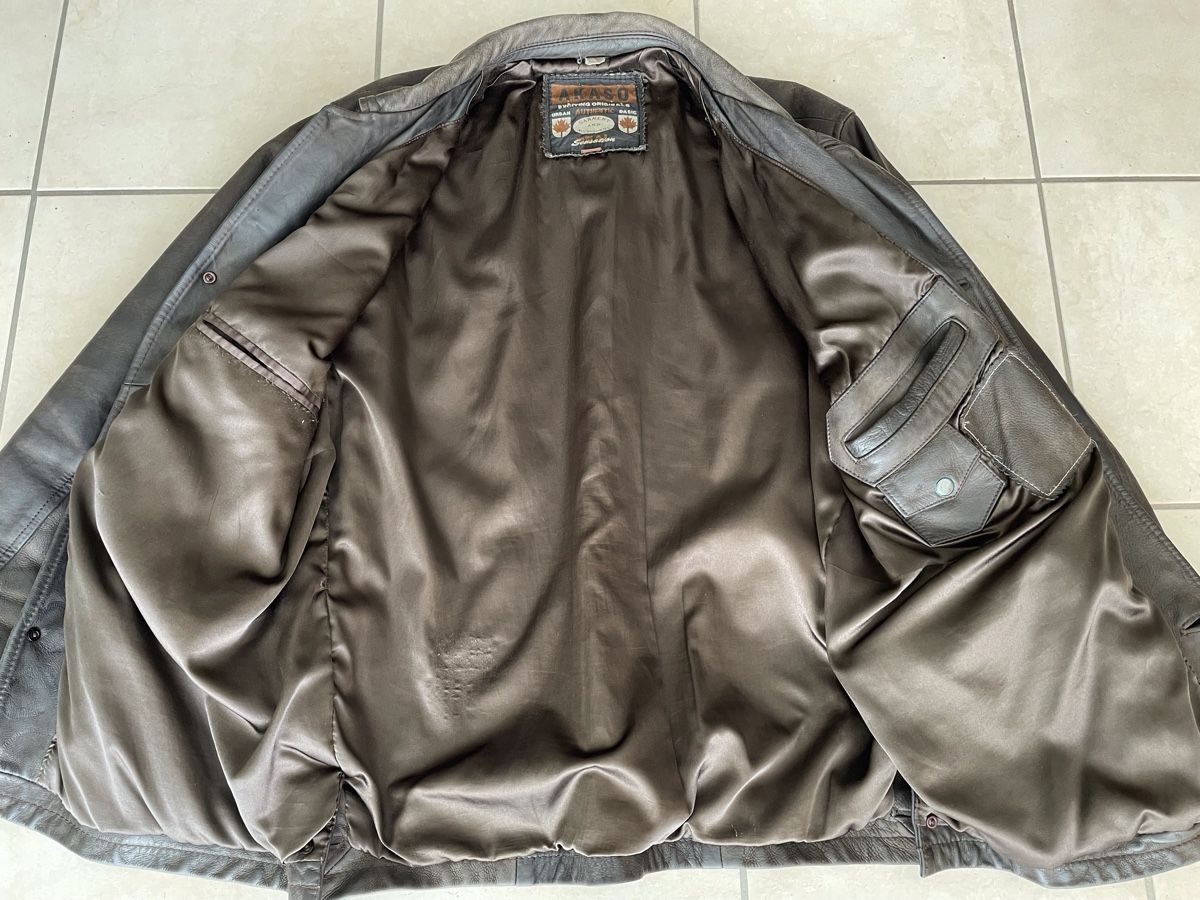 Giacche: Herren-Lederjacke dunkelbraun Gr. 52 – Usato da Küsnacht ZH venduto da Asailor 3