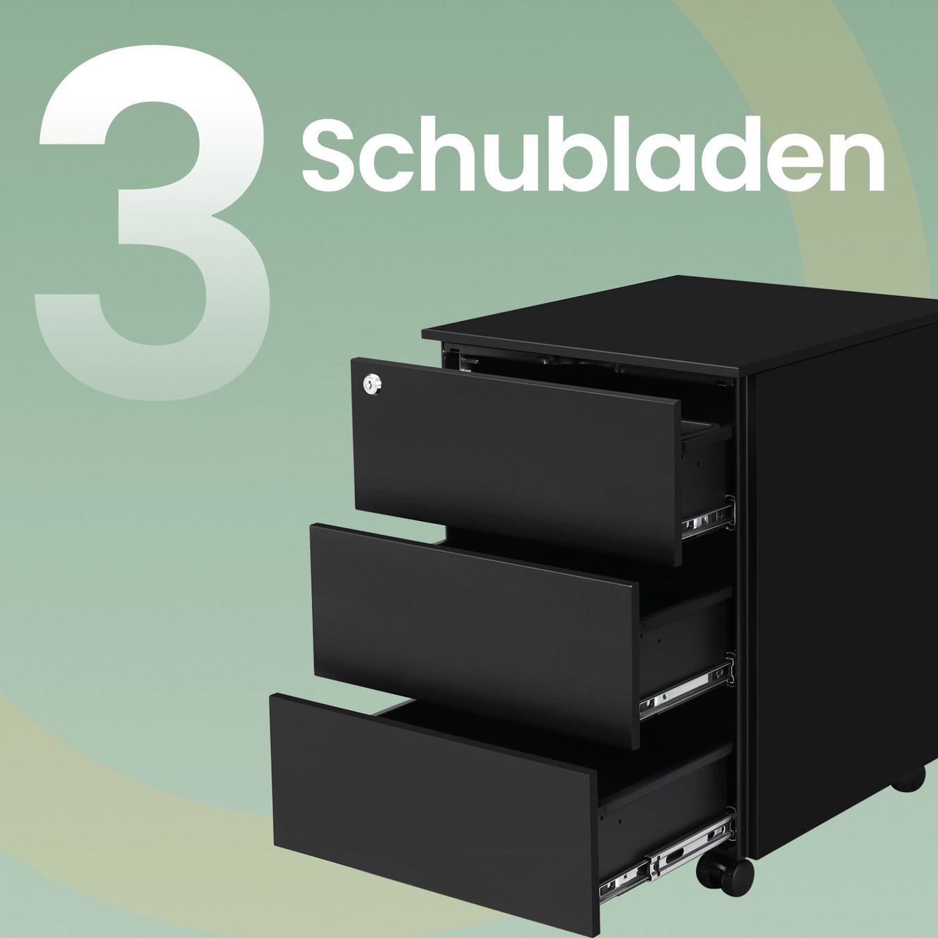 Banconi: Abschliessbarer Rollcontainer NOELIA – Nuovo e nell'imballaggio originale da Lachen SZ venduto da MAMORU-MOEBEL 5